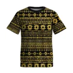 T-shirt moderne avec imprimé tribal