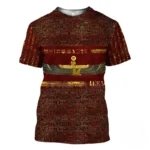 T-shirt graphique inspiré de l'Égypte ancienne