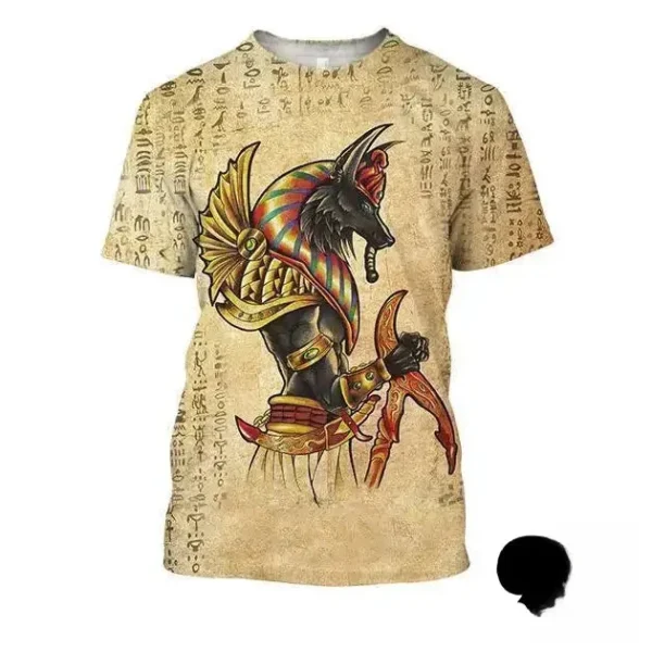 T-shirt égyptien au design unique