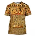 T-shirt motif culturel africain vibrant