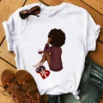 T Shirt à motifs africains pour look décontracté