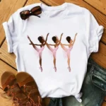 T Shirt Femme Africaine à motif coloré - vue 3