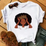 T Shirt Africain Femme au style original
