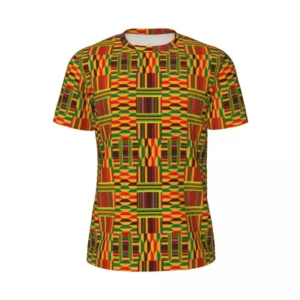 T-shirt Kente traditionnel
