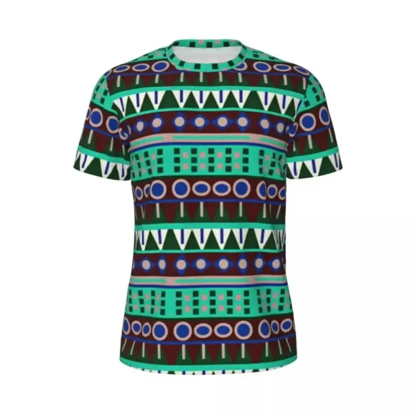 T-shirt Kente aux couleurs vives
