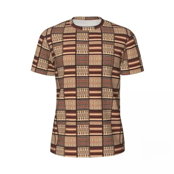 T-shirt Kente confortable et stylé