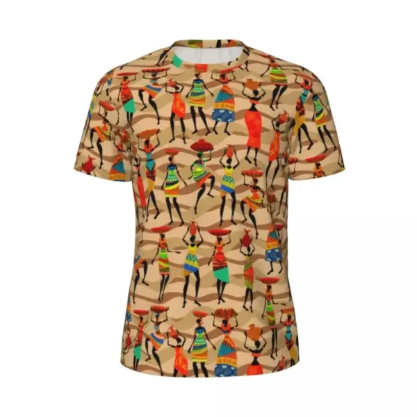 T-shirt Kente inspiré de la culture africaine