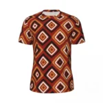 T-shirt avec motif Kente classique