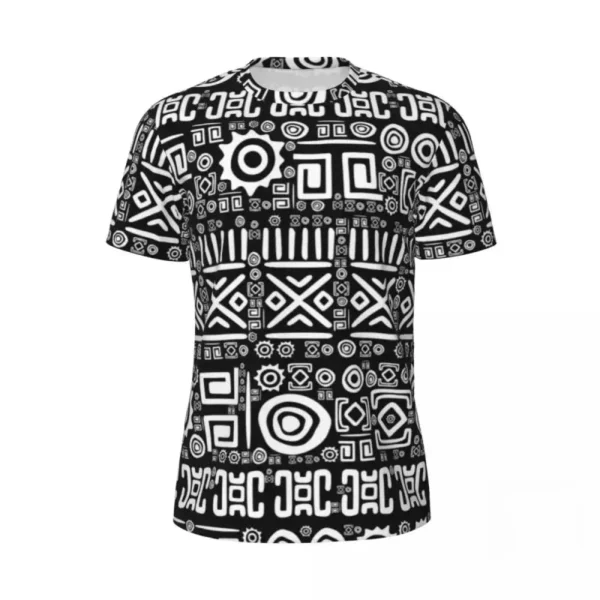T-shirt Kente aux détails élégants
