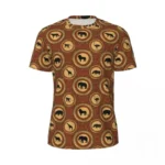 T-shirt motif Kente moderne
