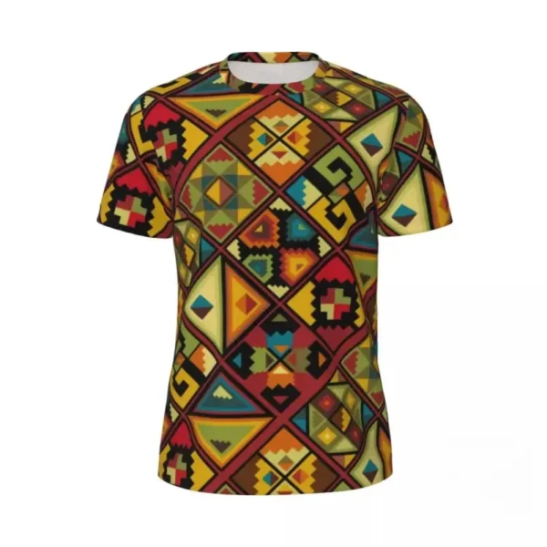 T-shirt Kente à porter en été