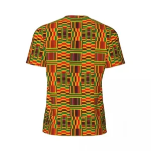 T-shirt Kente en coton léger