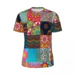 T-shirt motif Kente vibrant et tendance