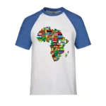 T-shirt graphique sur l'identité africaine