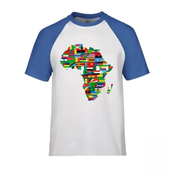 T-shirt graphique sur l'identité africaine