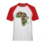 T-shirt avec motifs africains modernes et élégants