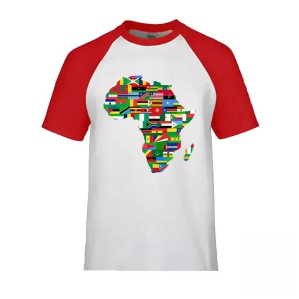 T-shirt avec motifs africains modernes et élégants