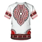 T-shirt Africain en coton avec motifs traditionnels - vue 10