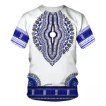 T-shirt Africain en coton avec motifs traditionnels - vue 11