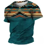 T-Shirt traditionnel en style décontracté