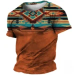 T-Shirt en tissu léger inspiré d'Afrique