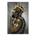 Peinture abstraite reflet de l'Afrique