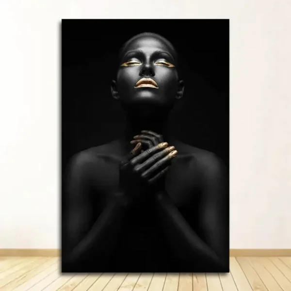 Art abstrait à thème africain pour intérieur stylé