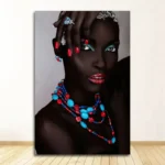 Art mural qui évoque la beauté de l'Afrique