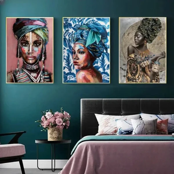 tableau-africain-contemporain-1 Tableau Africain Contemporain
