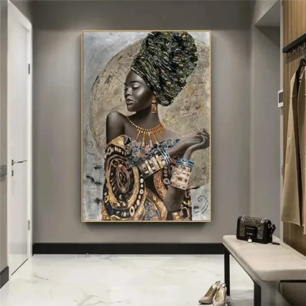 Art mural africain moderne