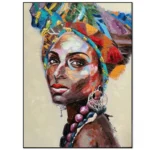 Création contemporaine évoquant l'Afrique