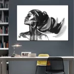 Art mural africain inspiré des cultures locales