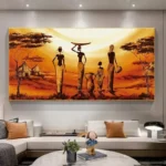 Art africain contemporain en grand format