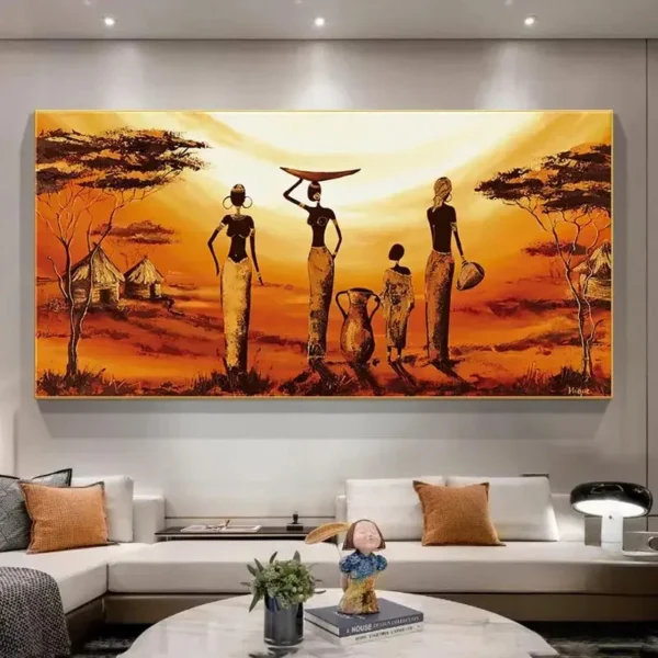 Art africain contemporain en grand format