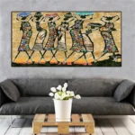 Tableau Africain Grand Format - vue 6