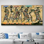 Tableau Africain Grand Format - vue 8