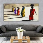 Tableau Africain Grand Format - vue 10