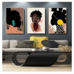 Tableau Africain Moderne en style contemporain