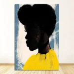 Art africain moderne sur toile, design unique
