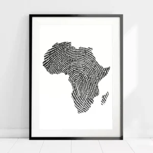Tableau Africain pas cher avec motifs culturels vibrants