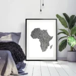 Décoration murale africaine, design moderne et accessible