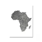 Tableau ethnique africain, une touche d'originalité économique