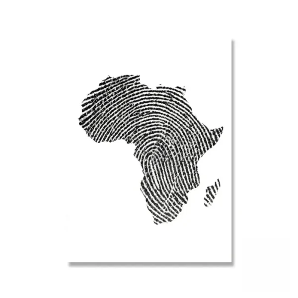Tableau ethnique africain, une touche d'originalité économique