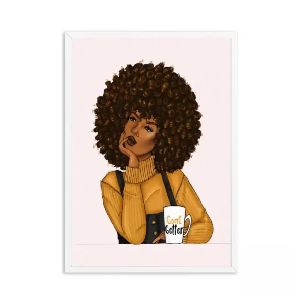 Tableau à thème africain pour une ambiance chaleureuse