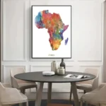 Tableau mural Afrique mettant en avant la diversité