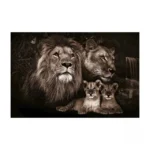 Art africain mettant en valeur des animaux