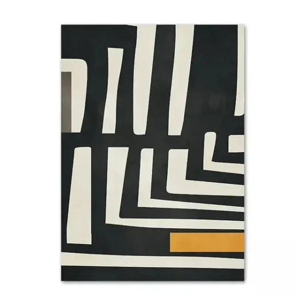 Peinture inspirée des motifs africains
