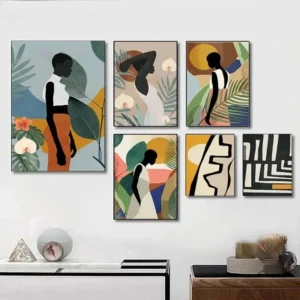 Art Africain contemporain sur toile