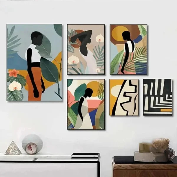 Art Africain contemporain sur toile