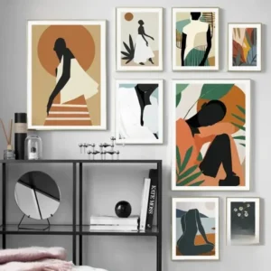 Tableau mural inspiré de l'Afrique